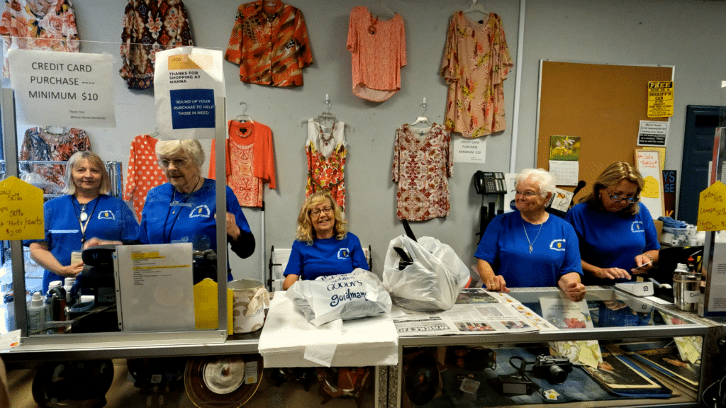 Manna House Ministries Thrift Store Volunteers